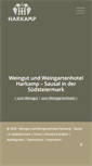 Mobile Screenshot of harkamp.at